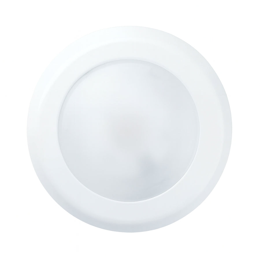 6" Flush Mount Retrofit Disk Downlight, 15W (120W Equivalent), 1200 Lumens, Dimmable, ETL & Energy Star Listed, 90+ CRI