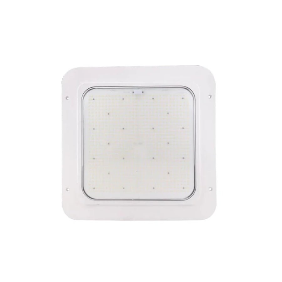 200W LED Canopy Light, 28000 Lumens, 5700K Cool White, 600–850W HPS/HID Replacement, 140 LM/W, Waterproof & Outdoor Rated Fixture, DLC & UL Listed – Ideal for Gas Stations, Streets, Area & Outdoor Lighting
