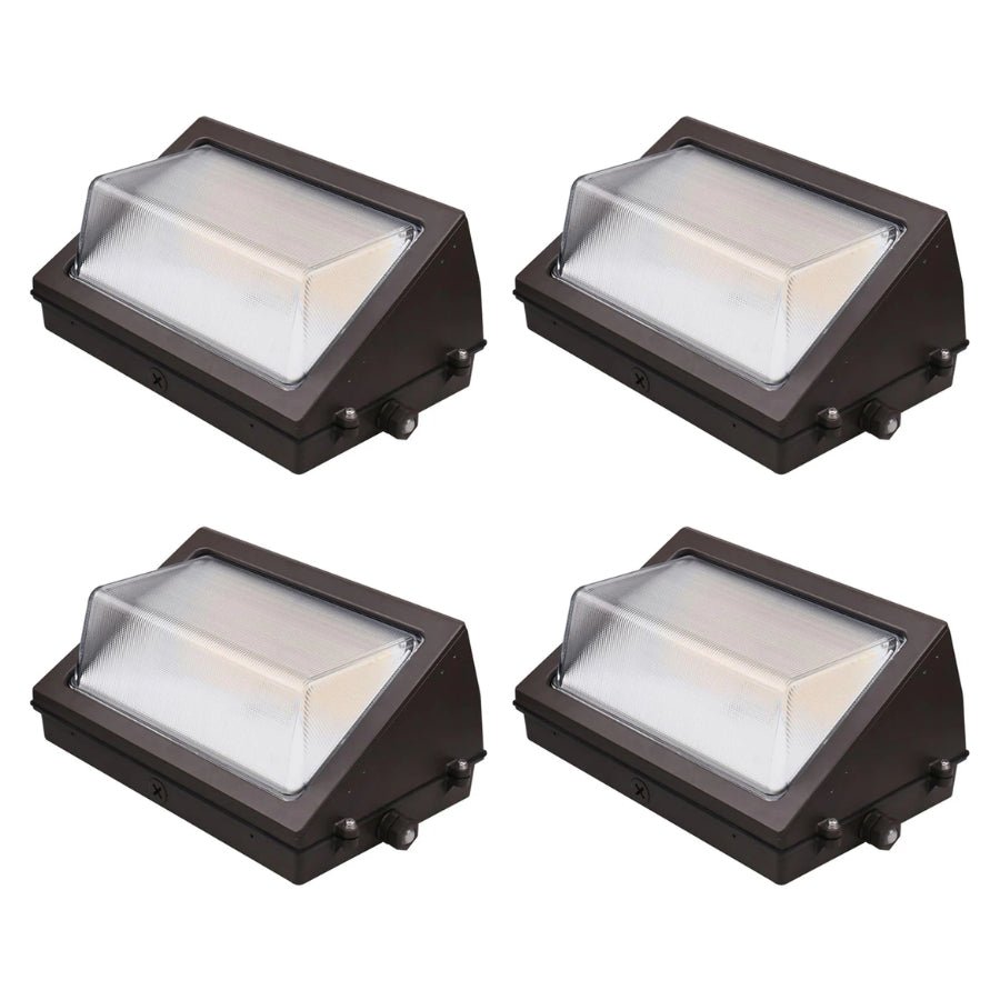 80W LED Emergency Wall Pack with Battery Backup 80/60/40W - 4K/5K/5.7K - 120 Mins Emergency Back up- Commercial Grade Outdoor Light, 11000 LMS, Warehouses, Parking, Building Exteriors