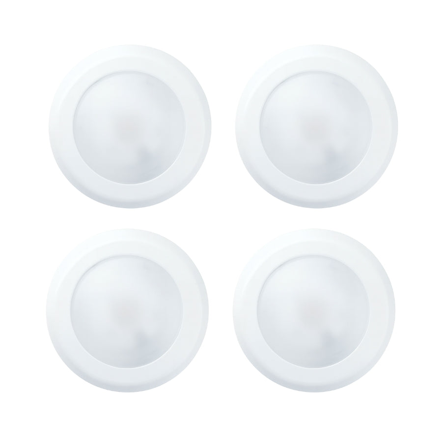 6" Flush Mount Retrofit Disk Downlight, 15W (120W Equivalent), 1200 Lumens, Dimmable, ETL & Energy Star Listed, 90+ CRI