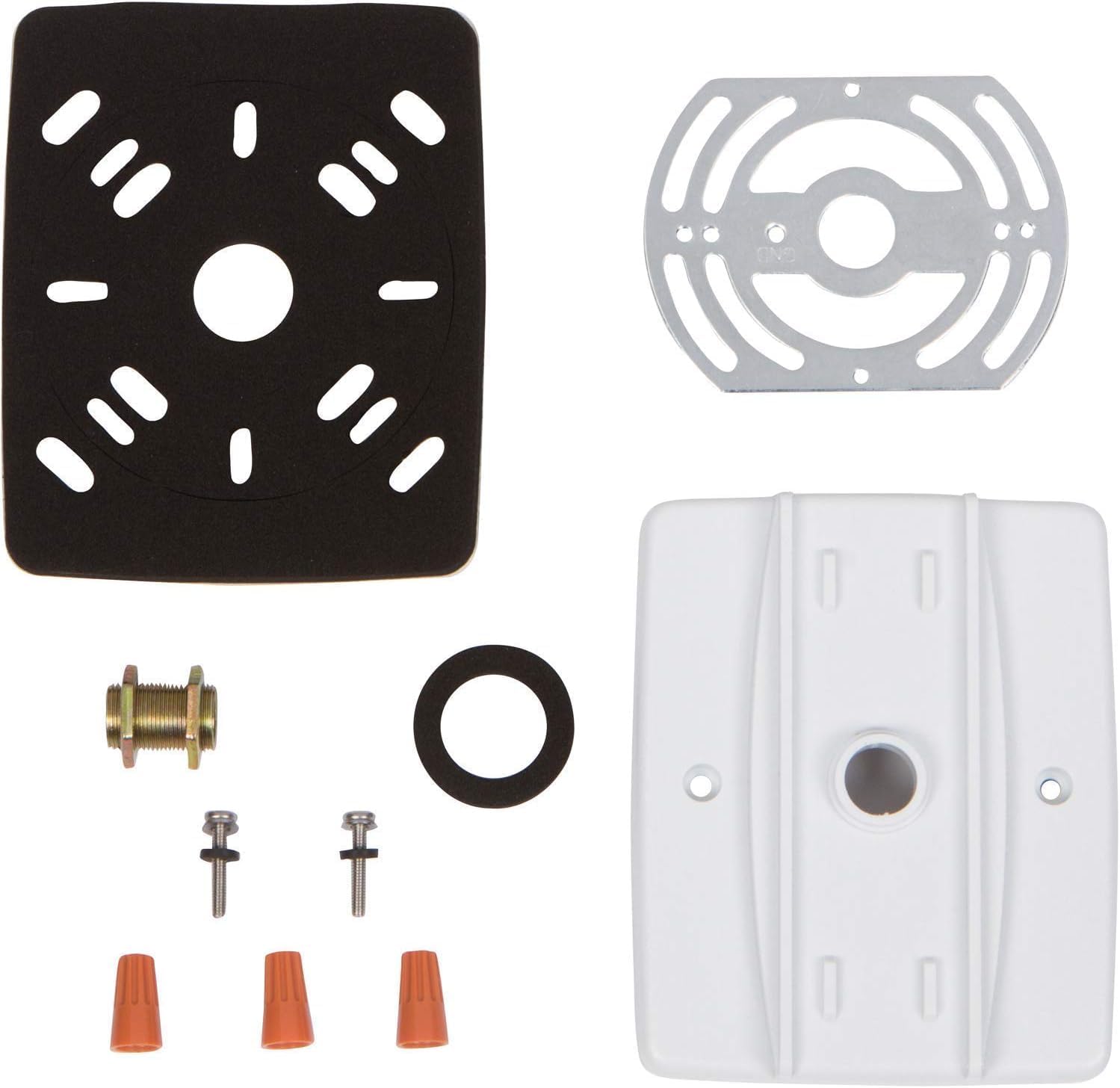 Wet Location Exit Sign – Red Weatherproof LED Emergency Light with 90-Minute Battery Backup, AC 120V/277V, UL Listed, Outdoor Lighting