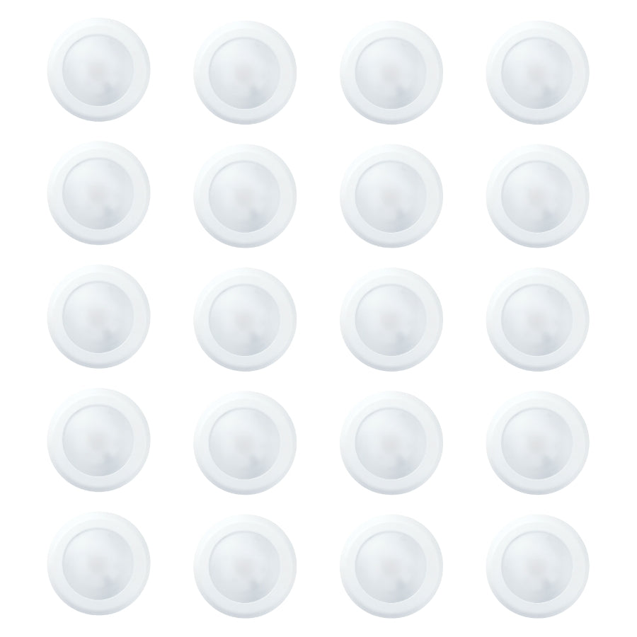 6" Flush Mount Retrofit Disk Downlight, 15W (120W Equivalent), 1200 Lumens, Dimmable, ETL & Energy Star Listed, 90+ CRI