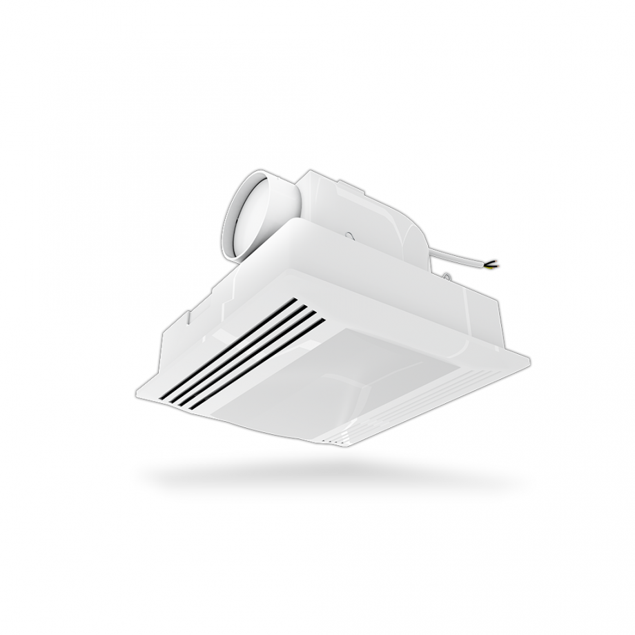 10" X 10" Exhaust Fan With LED Light, 100 CFM - Stream Model