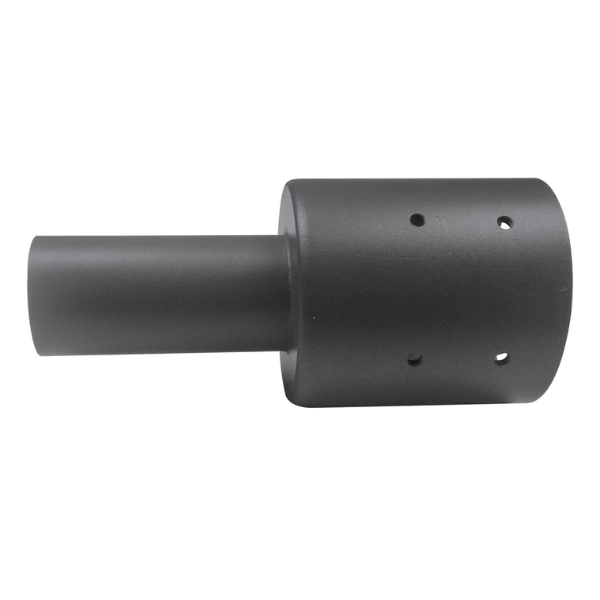 LED Parking Lot Lights, LED Shoebox, Area Lights - Light Pole Adapter for 3-Inch Round Pole, Top Pole Tenon with 2 3/8" Slip Fit Mount, Round Pole Bracket Tenon Adapter