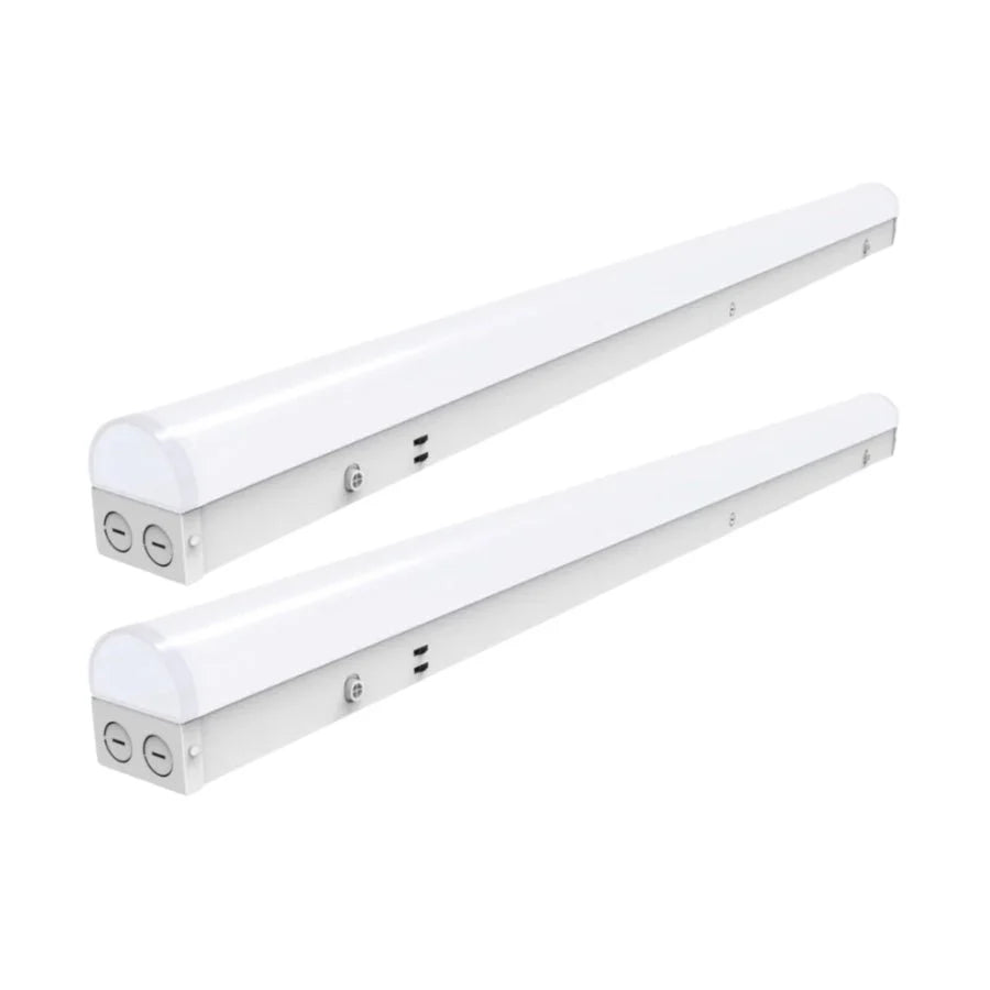 4FT LED Linear Strip Light - Wattage Adjustable 30W/40W/50W, Color Tunable 3500K/4000K/5000K, Dimmable, Commercial Lighting, Ceiling Light Fixture