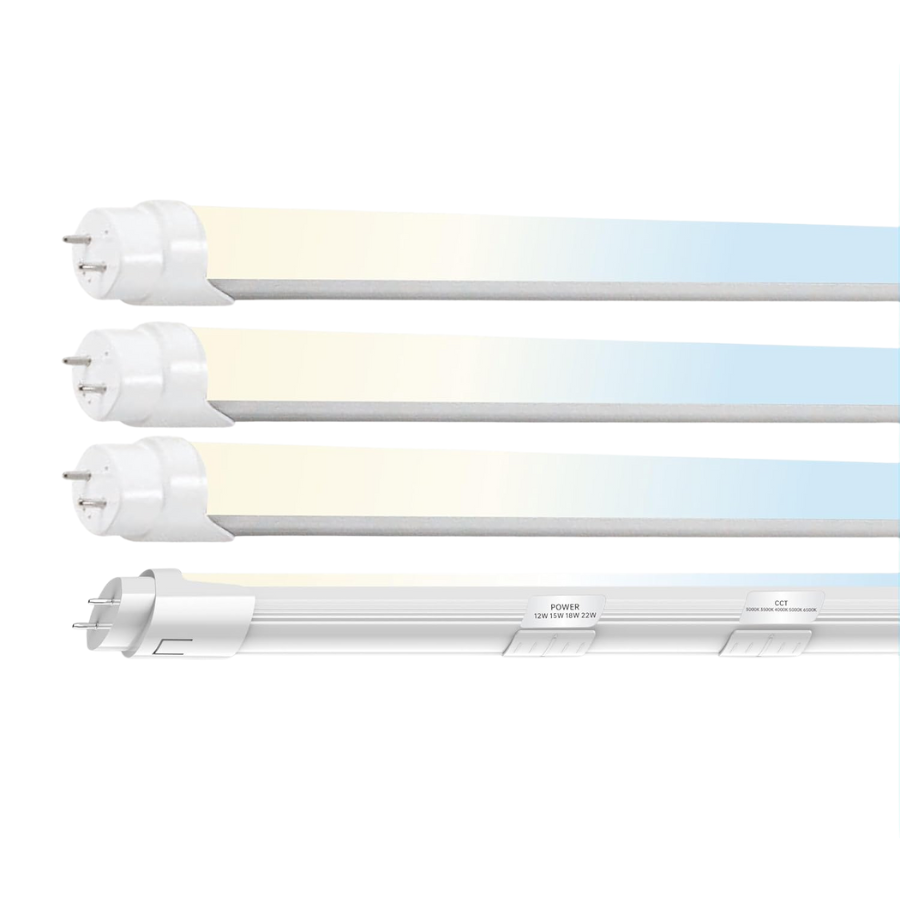 4FT T8 LED Tube Light, Type A+B, 12W/15W/18W/22W, 3000K |3500K| 4000K | 5000K | 6500K, Single And Double End Powered, Plug And Play Or Ballast Bypass, 2860 Lumens, F32T8, 120-277V, Frosted Cover, Pack Optional With Better Price.