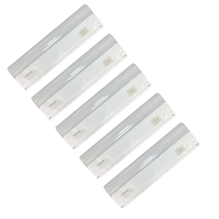 21 Inch LED Under Cabinet Light, 9W, 3CCT 3000K/4000K/5000K, 720 Lumens, Hardwired, On/Off Switch, CRI 80+, ETL Certified – Ideal For Kitchen, Pantry, Closet, Workbench, Office, Garage, And Display Lighting