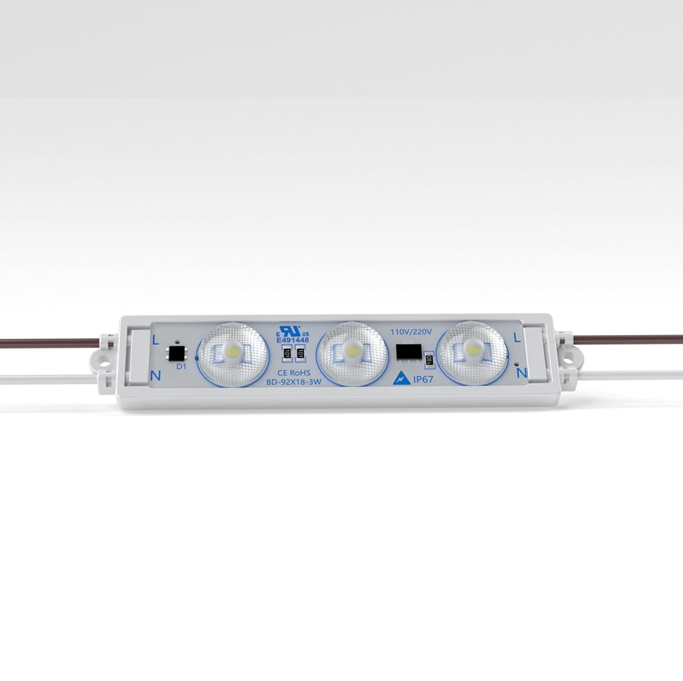 High Voltage 110V/220V AC 1.5W LED Module Outdoor Advertising Light Box with SMD2835 Stylish Ledmodules