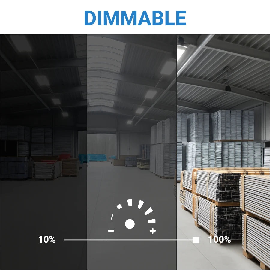 295W LED Linear High Bay Light – 41,300 Lumens, 5000K Cool White, 140 lm/W, Replaces 1000W Metal Halide, 0-10V Dimmable, UL & DLC 5.1 Premium, IP20 Indoor, 2FT Warehouse & Industrial Lighting