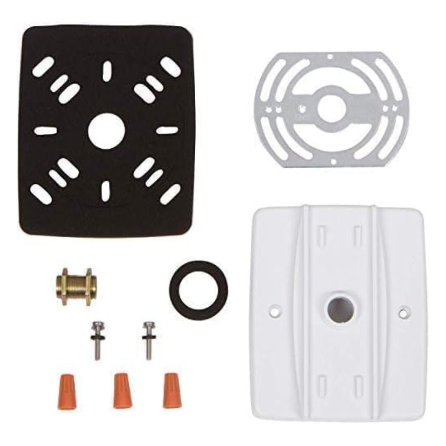 Wet Location Exit Sign Emergency Light – Red LED Weatherproof Outdoor Combo Unit with Battery Backup, Double Face, UL Certified, AC 120V/277V, Ideal for Commercial & Industrial Use