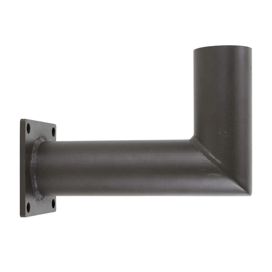 Wall Mount Bracket, 90 Degree L Shape Bracket for Slip Fit Lights (2 3/8-inch), Adjustable Angle Right Angle Tenon Adapter for Wall Installation