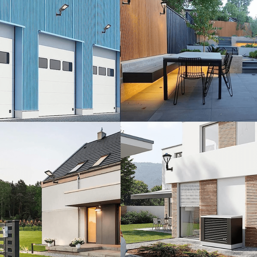 Wall Mount Bracket, 90 Degree L Shape Bracket for Slip Fit Lights (2 3/8-inch), Adjustable Angle Right Angle Tenon Adapter for Wall Installation