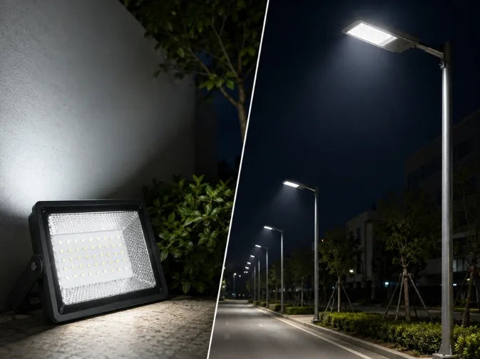 LED Flood Lights vs Area Lights: Which One Is Best for Your Commercial Property?