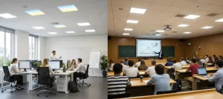 LED Panel Lights for Offices & Schools