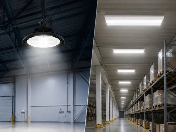 UFO High Bay vs Linear High Bay Lights