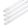 T8 8FT LED Tube Light, 8 Foot T8 LED Tube Light Single Pin FA8 Base, Ballast Bypass 50W 6750LM, 6500K Cool White, Frosted Cover (Replace 150W LED Flourescent Bulbs) Dual-Ended Power AC100-277V