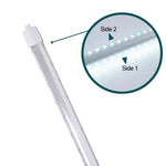 10ft LED Tube Lights, 55W T8 Double-Sided, 6500K Cool White, R17D Rotatable Base, Waterproof Design, Ballast Bypass – Ideal for Bus Stops, Shopping Marts, and Hotels