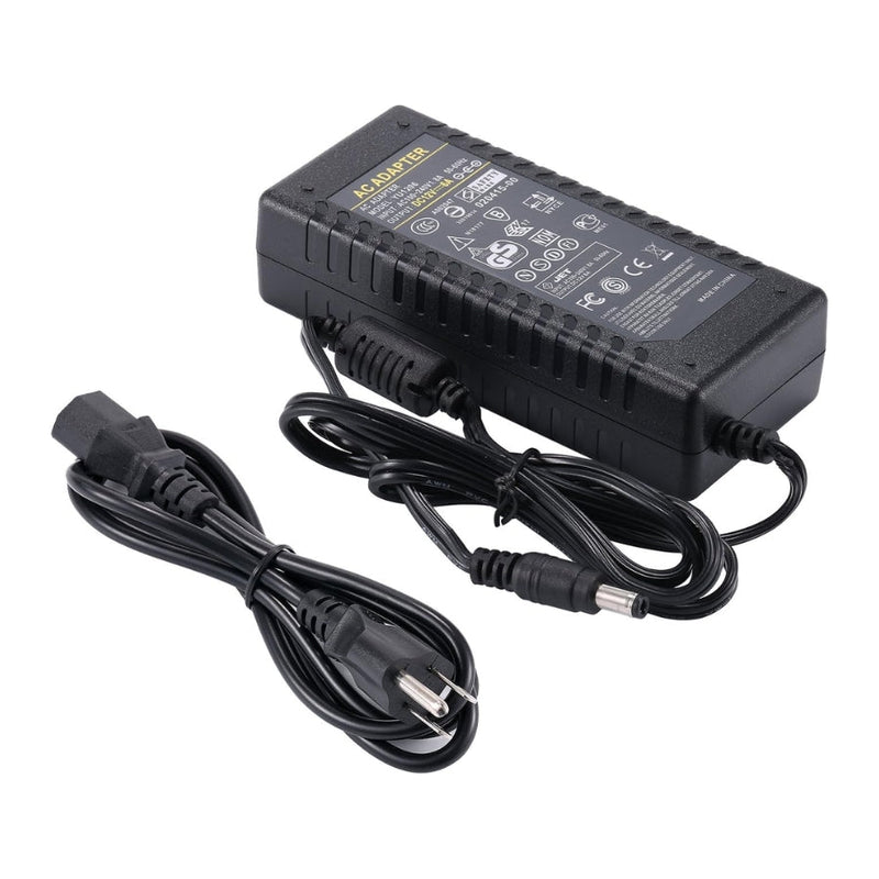 12V DC Power Adapter Supply 6A - AC 100-240V 50/60Hz to DC 12V 6A 72W Converter Transformer Charger, 5.5mm x 2.5mm Plug for LED Strips, CCTV, Router, LCD Monitor