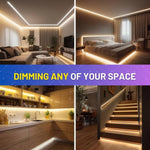 Dimmable LED Driver 12V 60W - UL Listed Power Supply, 120V AC to 12V DC Electronic Transformer for LED Strip Lights, Low Voltage Lighting