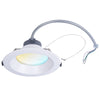 Recessed LED Lighting, 8 Inch, Commercial Recessed Downlights, Brightness 2400lms, Wattage Adjustable 12/20/30W, 0-10V Dimmable Ceiling Light Fixture, 5 CCT 2700K-5000K, 120-277V IC Rated UL & Energy Star