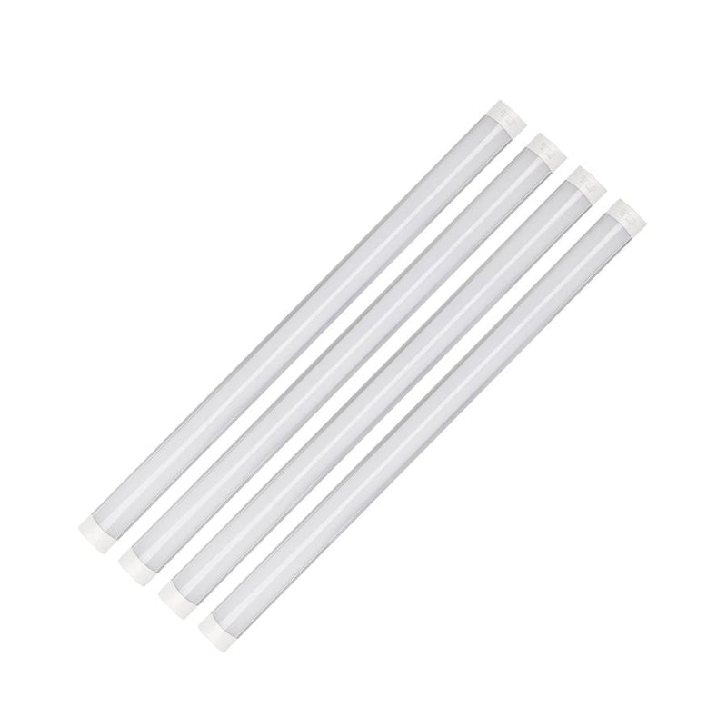 4FT LED Batten Light, Ceiling Surface Mounted Slim LED Tube Lights, 40W 5000K Neutral White For Office, Shop, Garage, Home