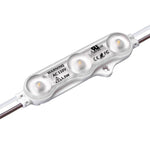 LED Modules SMD 2835 1.5W 100pcs Set - Red/Green/White, 390LM/Module, 110V/220V Direct Power, IP65 Waterproof, 130LM/W, CRI 90+, Dimmable, UL Certified, 50,000 Hrs, 3-Year Warranty, 48FT Length