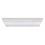 4FT LED Linear High Bay Light, 320W, 29,000 Lumens, 5000K Cool White, Frosted Lens, Chain Mount, Damp Rated IP20, 120-277V, UL/DLC Listed