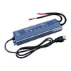 24V LED Driver 300W Waterproof IP67 Outdoor Power Supply - Transformer Adapter AC100V-130V to DC24V 12.5A, 3 Pin Plug for LED Strips, Signage, Landscape Lights