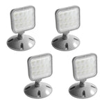 Remote Outdoor Emergency Light Head – Single Head LED Lamp, Weatherproof Emergency Exit Lighting – 3.6V OR 9.6V Volts, 1.7 Watts