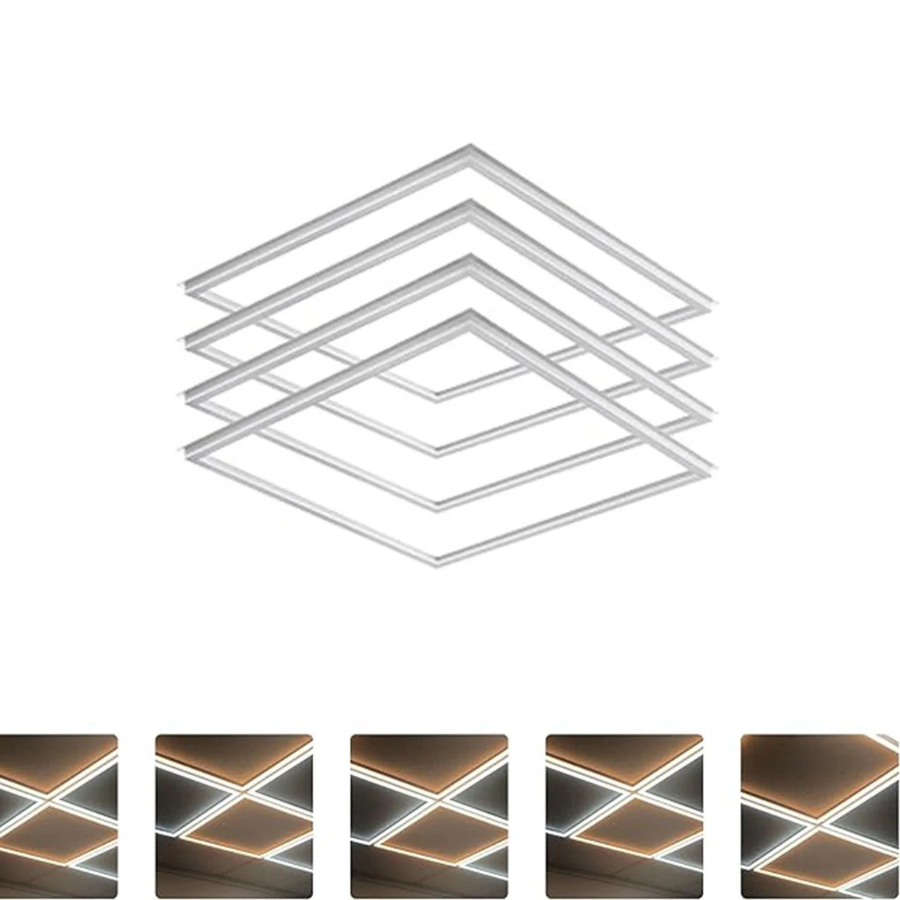 2x2 Edge-Lit T-Grid LED Panel 20–40W | PatelLED – Patel LED