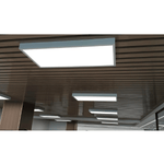 2x4 LED Flat Panel Light Surface Mount – Aluminum 2x4 Ceiling Frame with Mounting Screws, Easy Install, Durable White Frame for Ceiling Lights 6 Pack