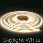 12VDC 5M Accent Series Dotless Strip Lights - 12V COB LED Strip, 528 LEDs/M, Dimmable, Dot-Free Indoor Tape for Cabinets, Shelves, Rooms & Accent Lighting - High CRI >90 - UL/ETL Listed - IP20 - 5m/16ft