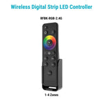 BTF-LIGHTING RGBCCT RC03RFB RF Remote 4-Zones Group Control | PWM LED Controller for LED Strips | Compatible with Alexa, Google Home, Smart Life & Tuya Smart APP