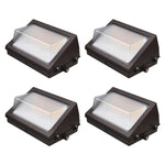 80W LED Emergency Wall Pack with Battery Backup 80/60/40W - 4K/5K/5.7K - 120 Mins Emergency Back up- Commercial Grade Outdoor Light, 11000 LMS, Warehouses, Parking, Building Exteriors