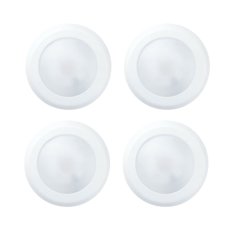 6" Flush Mount Retrofit Disk Downlight, 15W (120W Equivalent), 1200 Lumens, Dimmable, ETL & Energy Star Listed, 90+ CRI