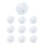 6" Flush Mount Retrofit Disk Downlight, 15W (120W Equivalent), 1200 Lumens, Dimmable, ETL & Energy Star Listed, 90+ CRI