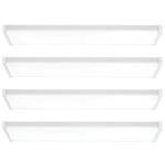 4FT LED Fixture – 20W–75W Adjustable Wattage, 3000K–6500K CCT, 100–277V