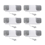 LED Emergency Lights, Commercial Lighting For Business, Power Outages, Offices, With Backup Battery (90 Minutes), Wall Mount, Hard Wired, 110-277V, Fire Resistant (94V-0) UL