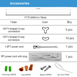 Hexagon Garage Light 128W 15360lumens 6500K 3 Honeycomb Ceiling Hex Lights Hexagon LED Lights For Garage Gym Basement Warehouse Auto Beauty Shop Car Detailing Hair Salon Workshop Lighting