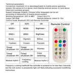 Hexagon Garage Lights RGB – Honeycomb Light With 358 Color Modes, Hex Grid LED Ceiling Lighting, Remote & Smart App Control, IP54 LED Lights For Garage, Gym, Gaming Room, Bar, Party, Hexagon Wall Lights – 24 Pieces