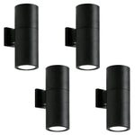 LED Up Down Outdoor Wall Light, 36W x 2, 3CCT 3000K/4000K/6000K Selectable, IP65 Waterproof, Exterior Wall Sconce, 120–277V Wide Voltage, Die-Cast Aluminum, 30° Beam Angle, Anti-Glare, Easy Installation