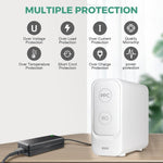 24V DC Power Supply Adapter 6.25A 150W - 100-240V AC to DC Transformer Converter for LED Strip Lights, CCTV, LED Driver Replacement