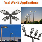 25 ft Steel Light Pole 4 Inch Square For Outdoor LED Area Lights