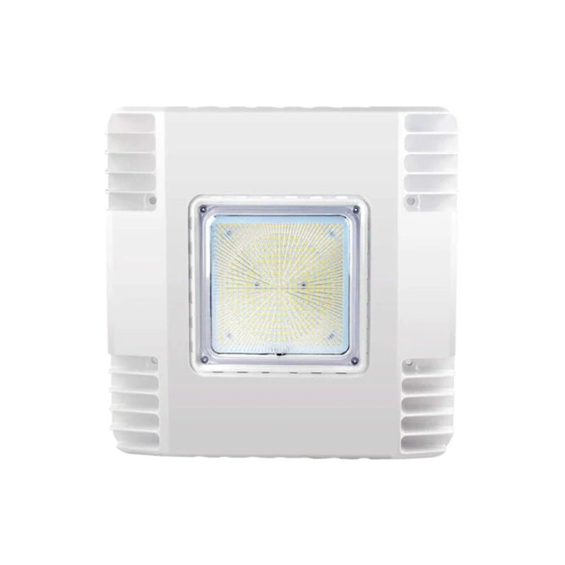 150W LED Canopy Lights for Gas Station, Ultra Bright 19500lm, 5700K Outdoor Ceiling Light, Recessed Surface Mount, IP65 Waterproof, UL/DLC Listed, 100-277V Commercial Garage Lighting