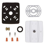 Wet Location Exit Sign Emergency Light – Red LED Weatherproof Outdoor Combo Unit with Battery Backup, Double Face, UL Certified, AC 120V/277V, Ideal for Commercial & Industrial Use