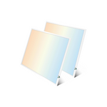 2x2 LED Flat Panel Light Emergency Battery Backup, 40W-3000K/4000K/5000K, 0-10V Dimmable, 4390 Lumens, LED Drop Ceiling Light, 100-277V, UL Listed, Ultra Thin Back-Lit