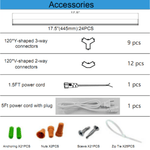LED Garage Lights – 192W Hexagon LED Shop Ceiling Lamp, 23040LM, 6500K Daylight, Linkable Plug-In Fixture for Workshop, Gym, Car Care, Warehouse, LED Lighting for Garage Ceiling