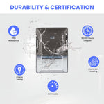 20W Mini LED Wall Pack Light – 2850 Lumens, 5700K Daylight, Dimmable, UL & DLC Listed, IP65 Waterproof, 5-Year Warranty