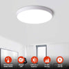 9 Inch LED Flush Mount Ceiling Light, 18W, 1860LM, 3000K/4000K/6000K CCT Selectable, Round Flat Panel Light Fixtures for Hallway, Kitchen, Bedroom, Laundry Room