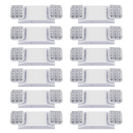 Indoor Emergency Lights with Battery Backup (90 Minutes), 2 Adjustable LED Heads, Wall Mount, Hardwired, Test Switch, Charge Indicator, 120-277V, Fire Resistant (UL 94V-0)